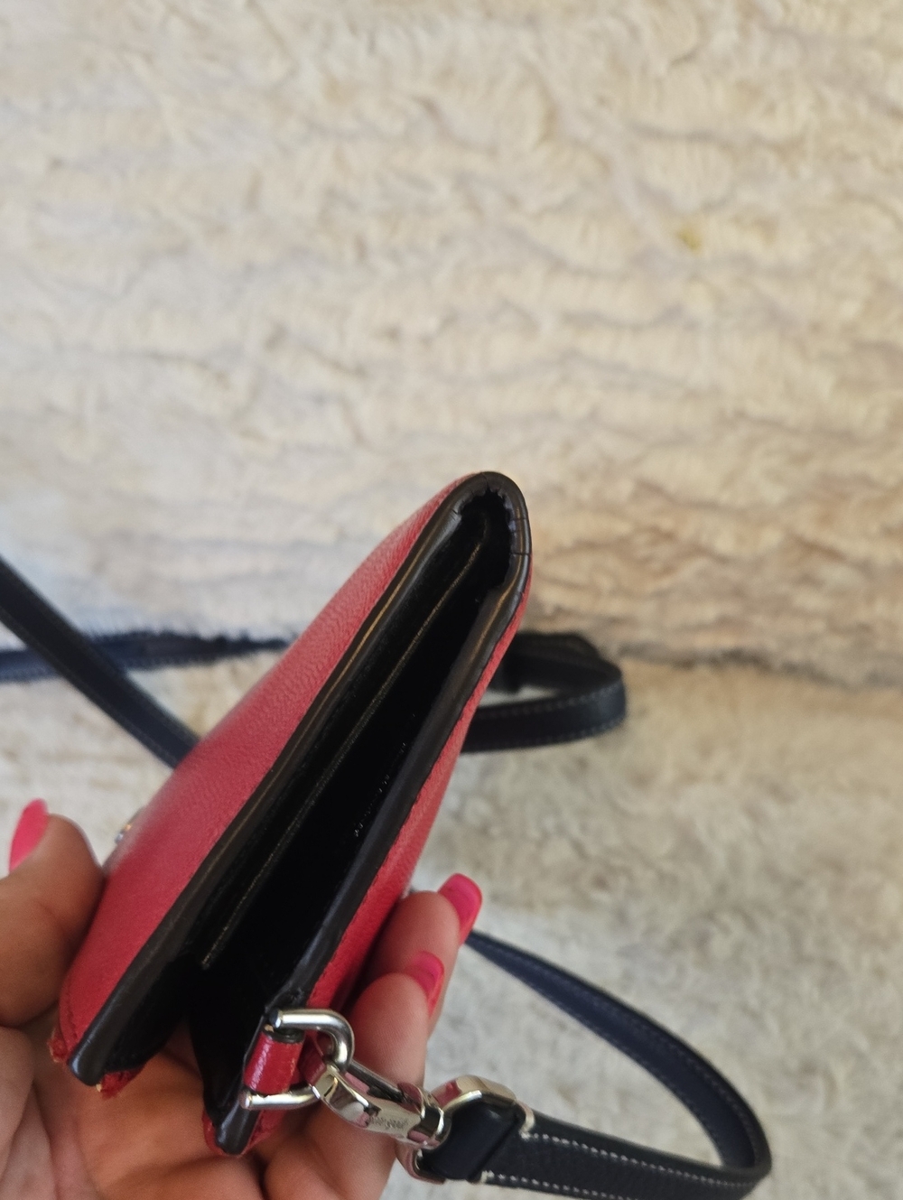 Rebecca Minkoff Red Crossbody Wallet - Picture 9 of 10